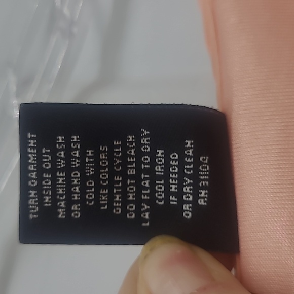 Poncho Swimwear Cover-Up Salmon Peach Ombre Resortwear Cruise Coastal Beach Pool - Picture 4 of 8